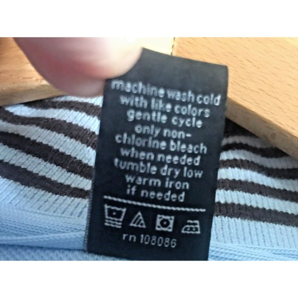 Sean John Mens XXXL 3XL Light Blue Brown Quarter Zip Sweatshirt - Picture 9 of 14